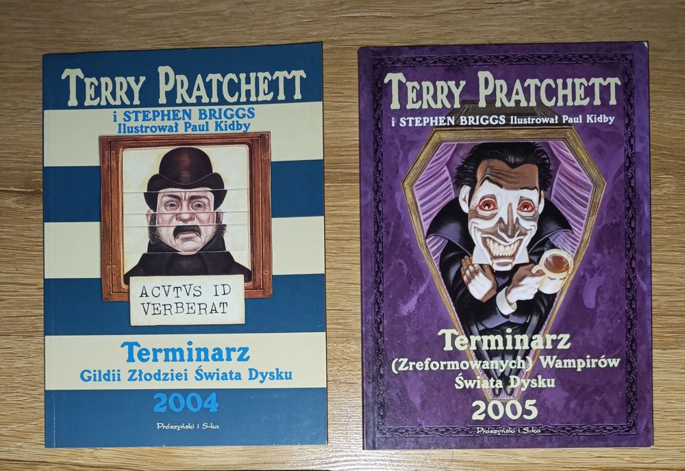 Pratchett Świat Dysku Terminarz Gildii + Mappa
