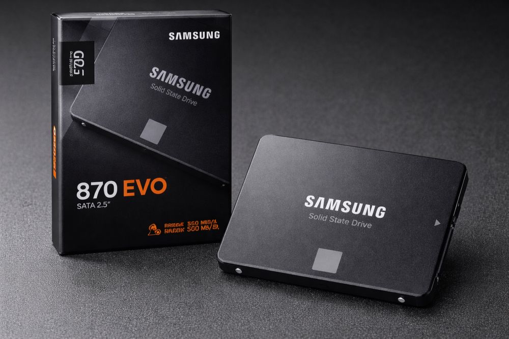 Samsung 870 EVO 1TB SSD SATA 2.5” – stan idealny, komplet