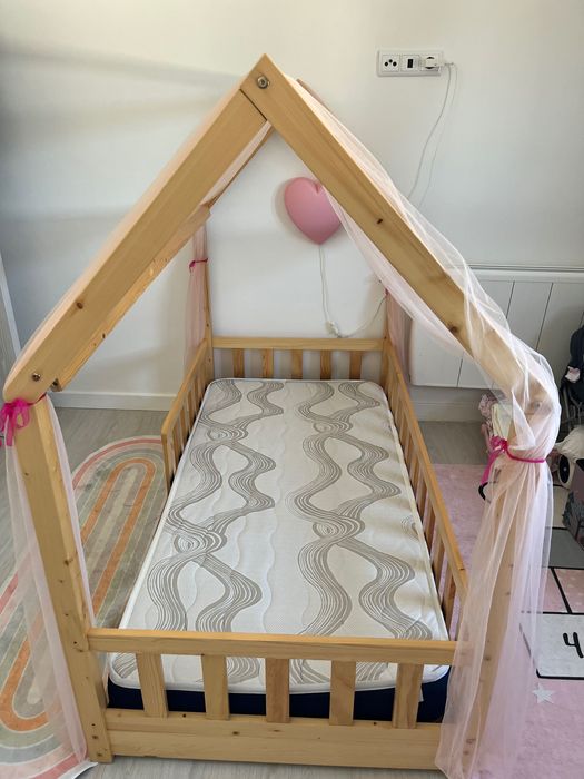 Cama cabana montessori