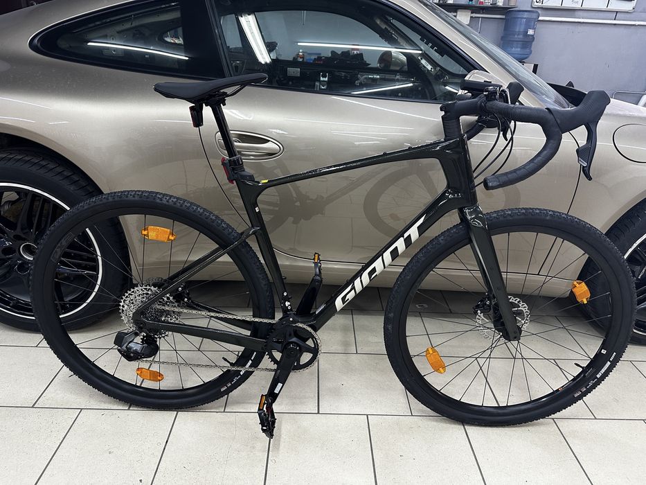 Абсолютно новий карбоновий гравійник Giant Revolt Advanced 1 (L) — SRAM Rival HRD, Дроппер