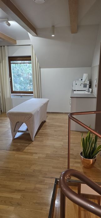 Pomieszczenie w gabinecie kosmetologicznym