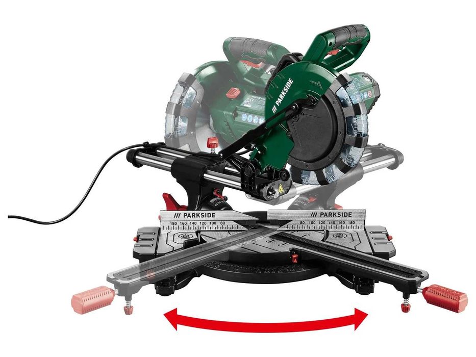 Pilarka ukosowa ukośnica Parkside 2000W 210mm posuw piła