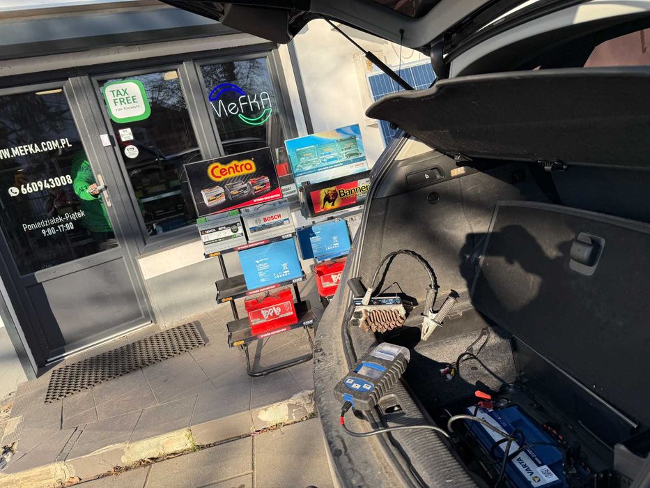 Akumulator AKCEL VARTA EFB start stop 60ah 65ah 70ah 75ah 80ah montaż