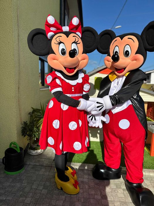 Mascotes Minnie e Mickey