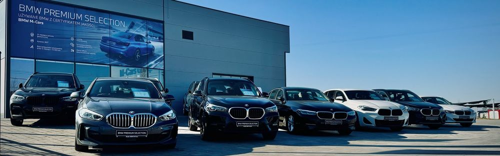 Autoryzowany Salon samochodów używanych BMW Premium Selection top banner
