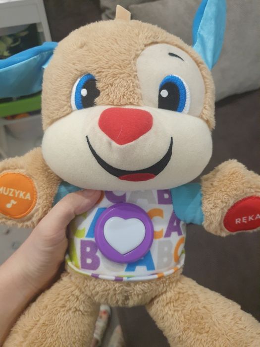 Misiaczek uczniaczek Fisher price stan idealny wysyłka