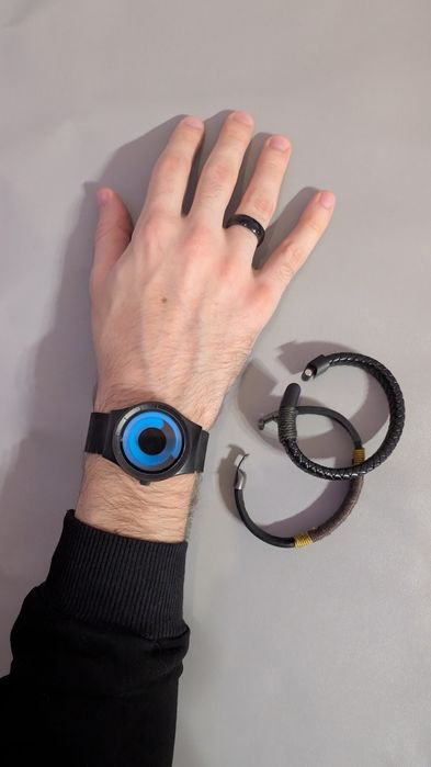 Стильний мінімалістичний Чоловічий годинник на батарейці, металевий