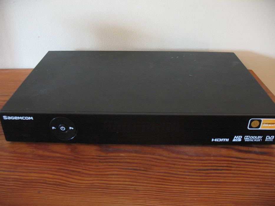 sagemcom dekoder polsat z dyskiem 320gb, pilot, zasilacz