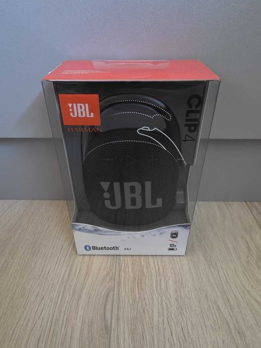 JBL Clip 4 Czarny Głośnik mobilny