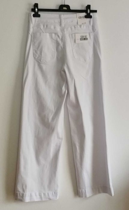 Calça Branca Larga
