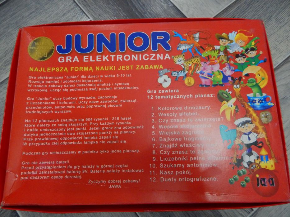 Przedszkolak. Edukacyjna Gra Elektroniczna Jawa