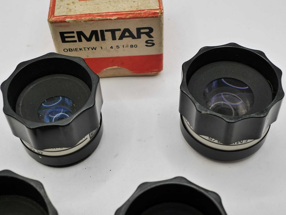 Obiektywy Amar, Emitar, Mikar 4 szt
