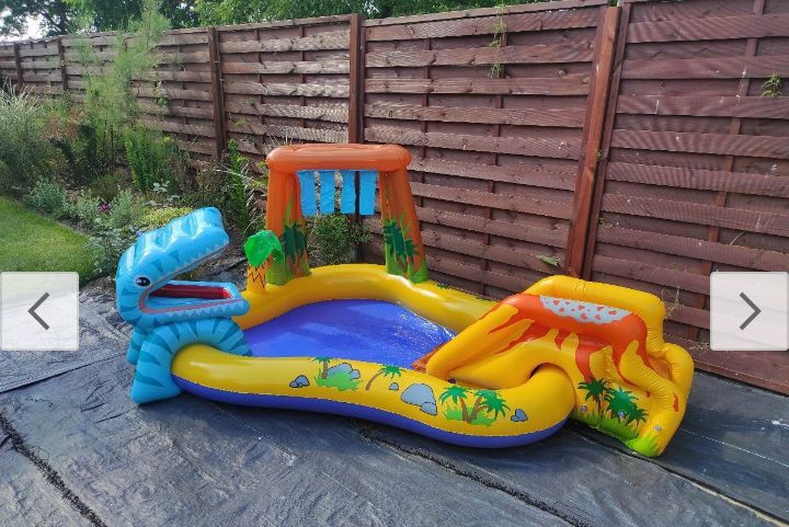 Basen dla dzieci basen ogrodowy +  flaming koło plażowe dla dzieci