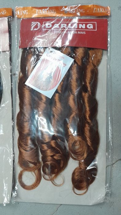 Tranças de postiço estilo Francês Pony Curly