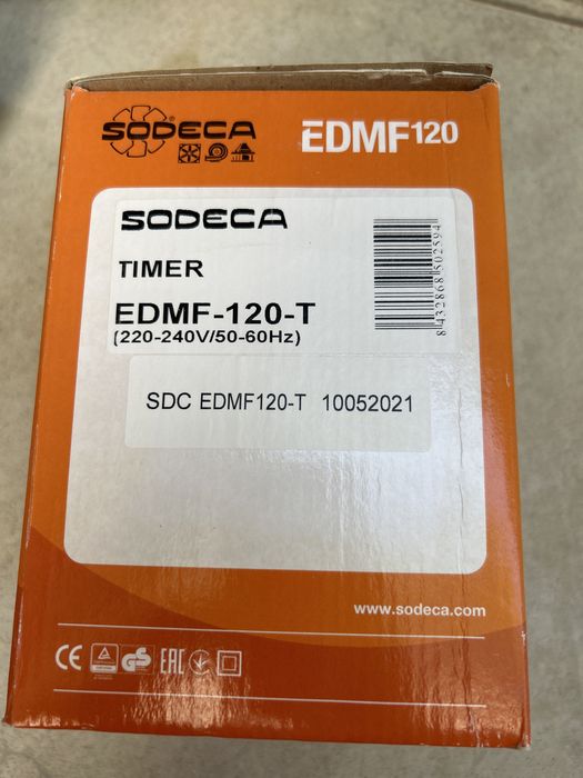 Extrator de wc Sodeca edmf 120