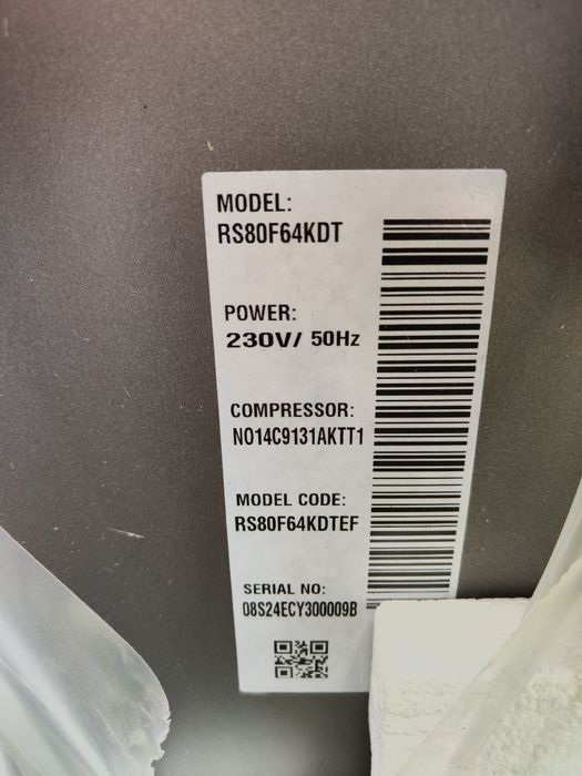 Lodówka Samsung RS80F64KDTEF