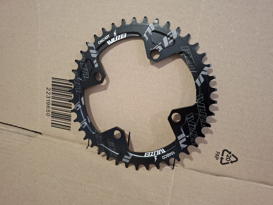 ВЕЛОсипедная звезда неспадайка Narrow Wide 36; 38; 42; 46Т; BCD: 104мм