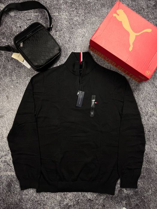 ОРИГІНАЛ | Зіп худі 1/3 1/4 Tommy Hilfiger томми мужское чоловіче M L