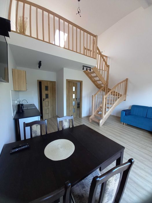 Apartament z antresolą dla 4- 6 os ogrzewany