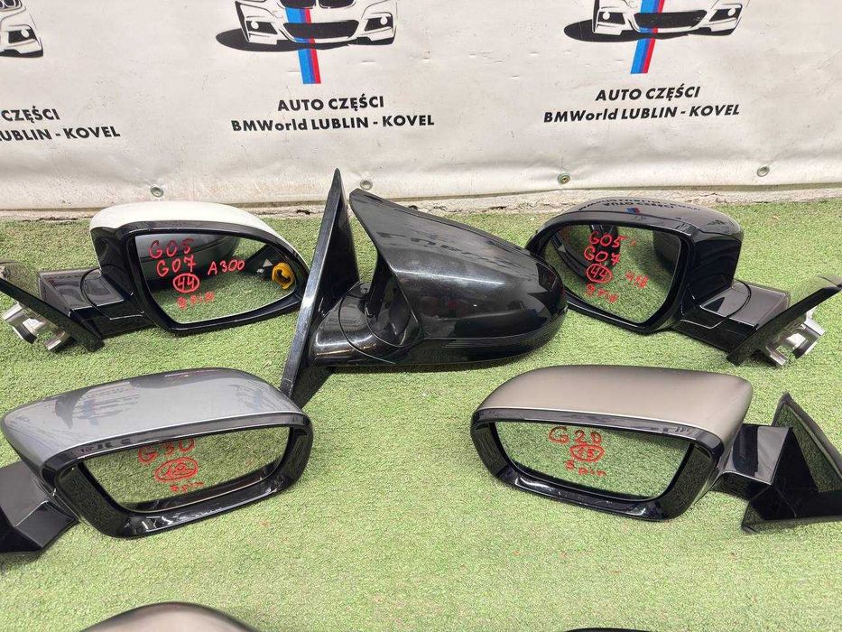 Дзеркало BMW G20 G30 G15 G11 G05 X5 G06 X6 G07 G24 G32 G12 G01 G02 зеркало бічне комплектне праве ліве левое дзеркала БМВ Г05 Г06 Г01 Г10 Г20 F36 F32