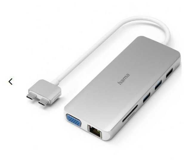 Hama Multiport USB-C do Apple MacBook Air & Pro, 12 PORTÓW