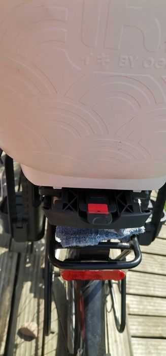 Fotelik rowerowy tylny do 22kg Urban iki Ideał