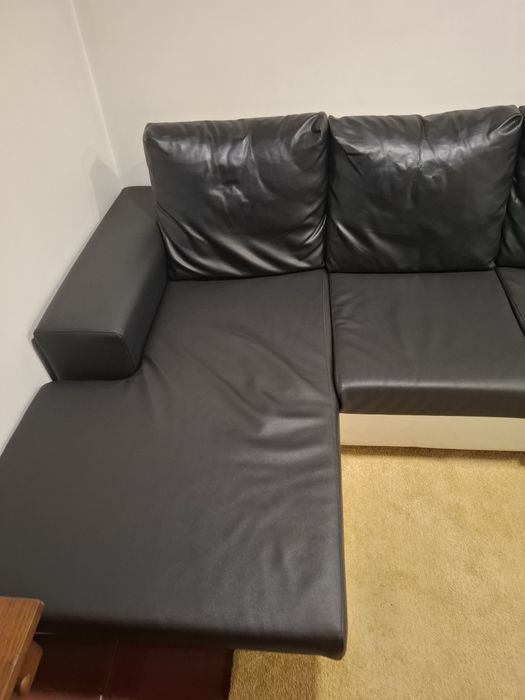 Sofá 3 lugares c/ chaiselongue