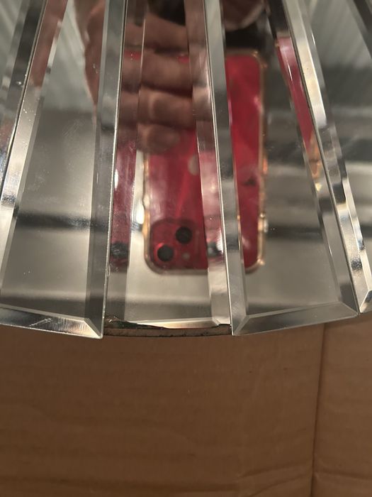 Piękne Lustro Zara Home  duże lustrzana rama Glamour, Modern Classic