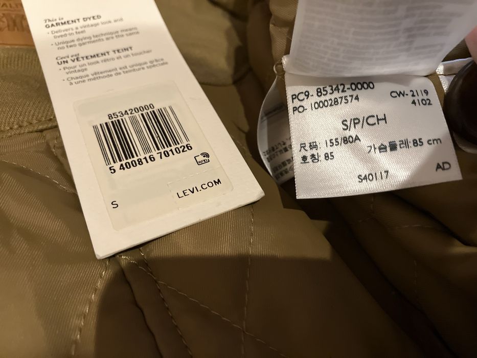 Casaco levis longo , S