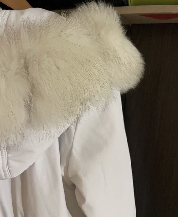 Парка з натуральним хутром