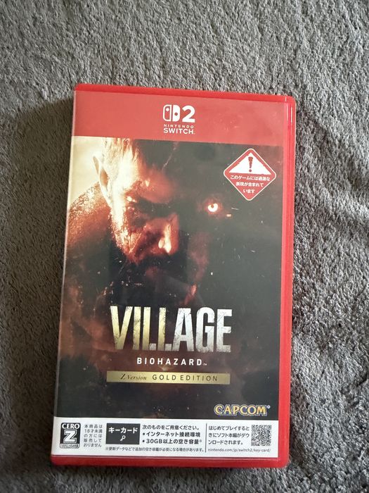 Resident Evil Village Gold Edition na Nintendo Switch 2