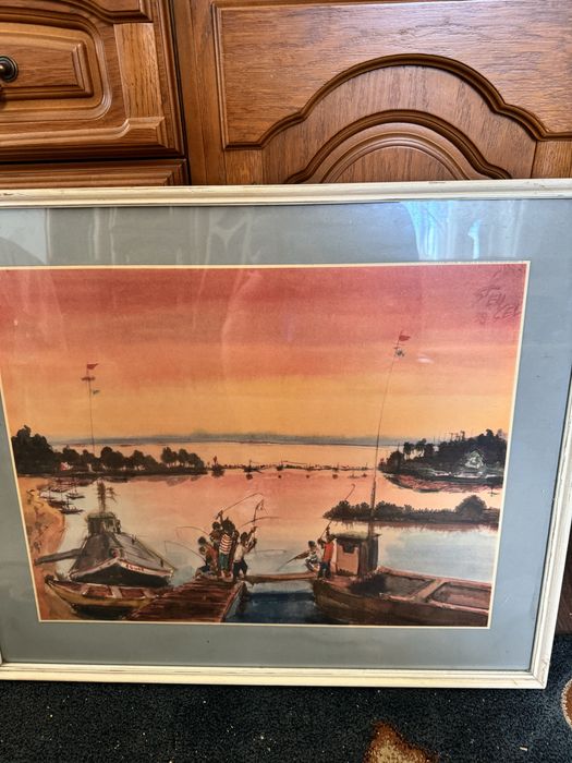 Obraz malowany niemiecki malarz