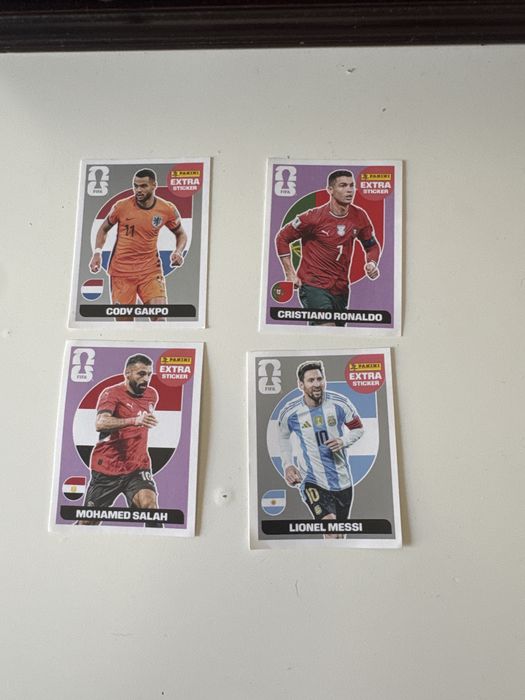 Pack 4 extra sticker mundial 2026