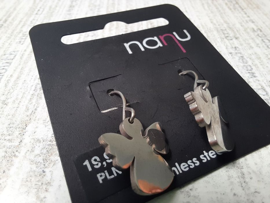 Kolczyki w kształcie aniołków