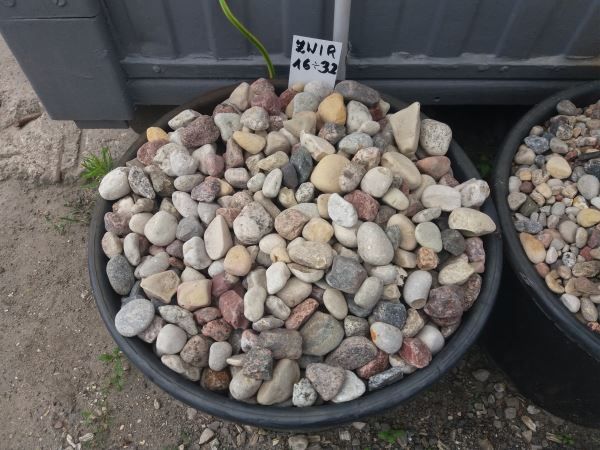 Kamień płukany na mokro 16-32mm otoczak (żwir 16-32)