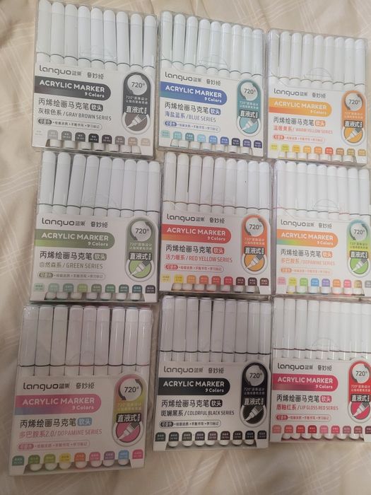 Акрилові маркери лангуо