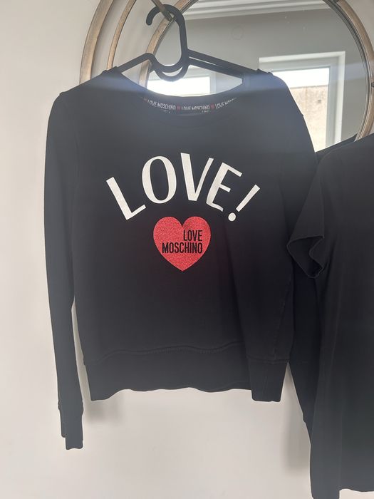Bluza i t-shirt  Love Moschino czarna 36/S