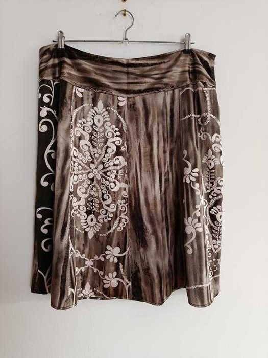 Luisa Cerano спідниця міні 100% натуральний шовк як нова 46/52