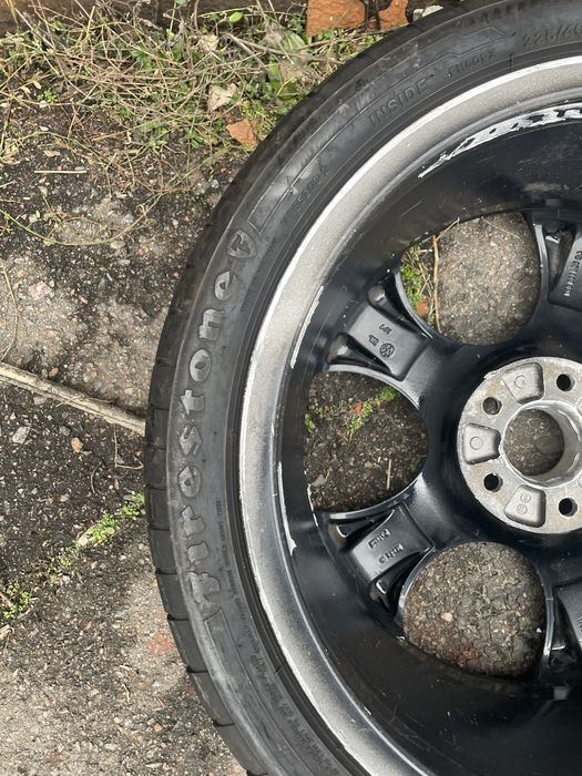 Диск vw gti з шиною Firestone Firehawk Indy 500 225/40 R18 92W