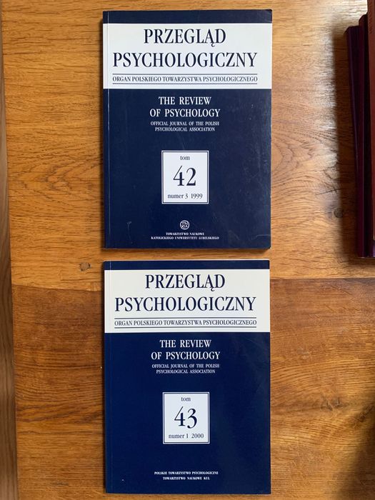 Przegląd psychologiczny 2 tomy