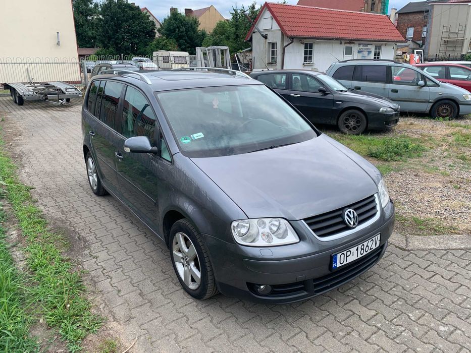 VW TOURAN 2006r. 2.0 TDI / 140 KM // 7 miejsc // Hak