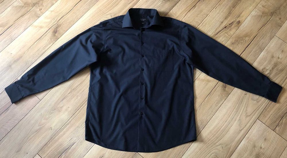 Koszula męska czarna r.L Morgan 45 zł