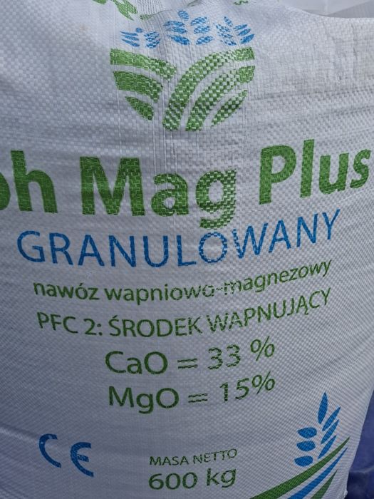 Wapno granulowane kredowe/magnezowe Czarna kreda  jeziorna