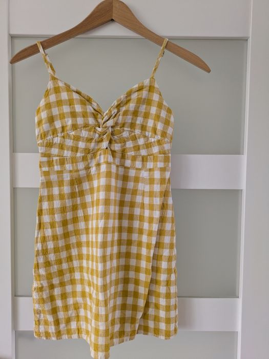 Koszulka na ramiączkach żółta S