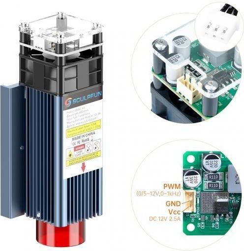 Moduł Laserowy SCULPFUN S9 Wielofunkcyjna Technologia Kształtowania Pr