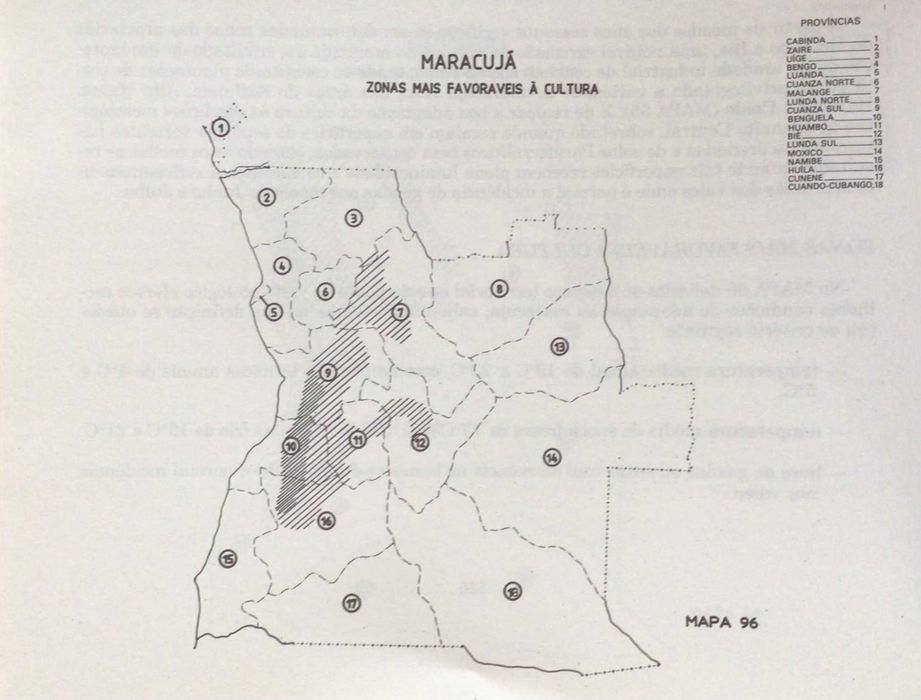 ANGOLA - O Meio Fisico e POTENCIALIDADES AGRÁRIAS, de A. Castanheira Diniz