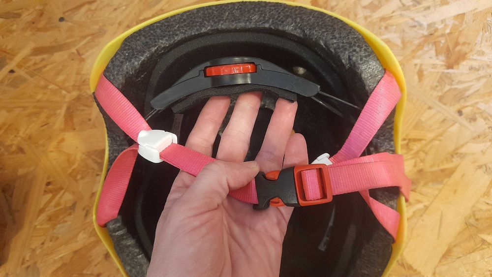 Kask rowerowy dziewczęcy