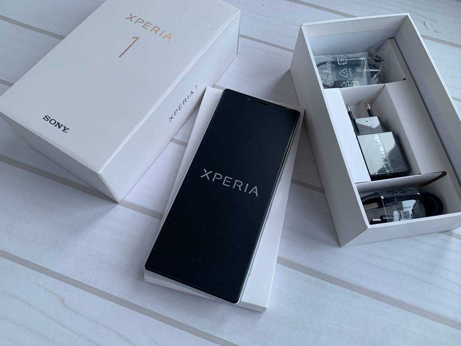 +скло та чохол ™ XPERiA 1 SONY White нова  • (xperia 5, xperia 1 dual)