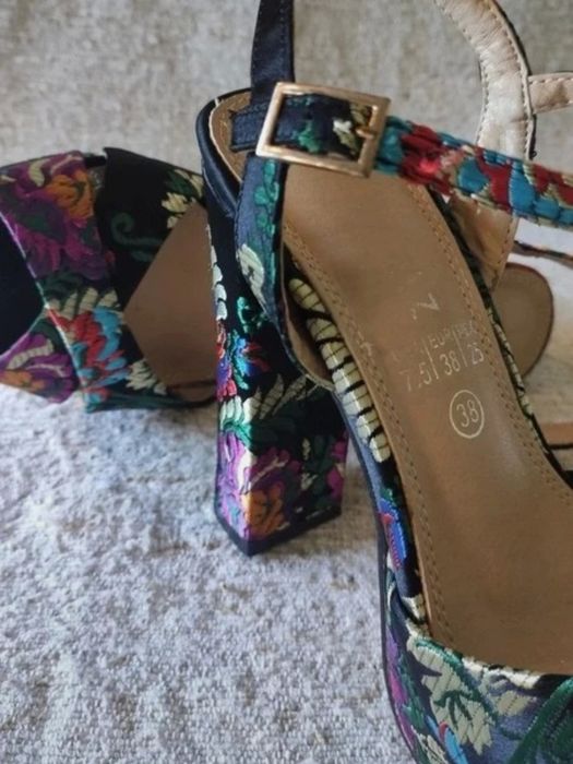 Sandália salto alto, Marypaz