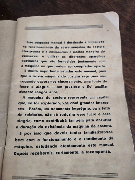 Máquina de costura Husqvarna